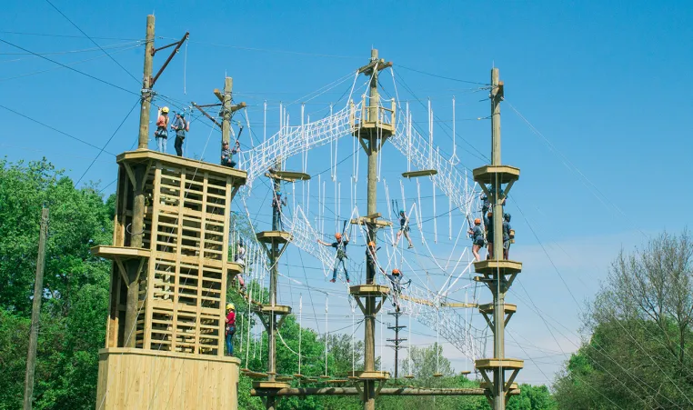 Traditional High Ropes - Camp Allen